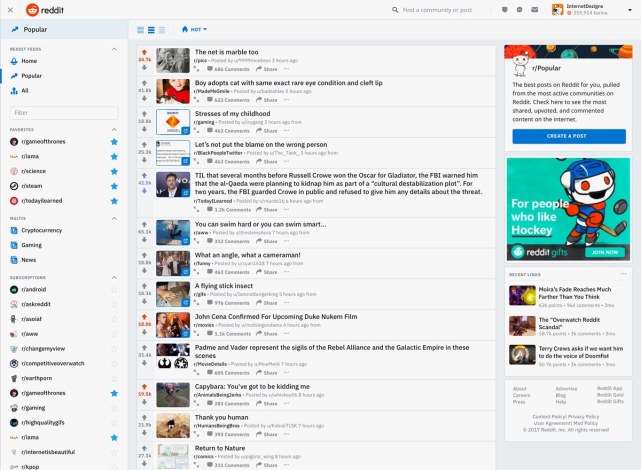 十年不变的Reddit，花了一年半时间改版，却招来一片骂声 – 程序师