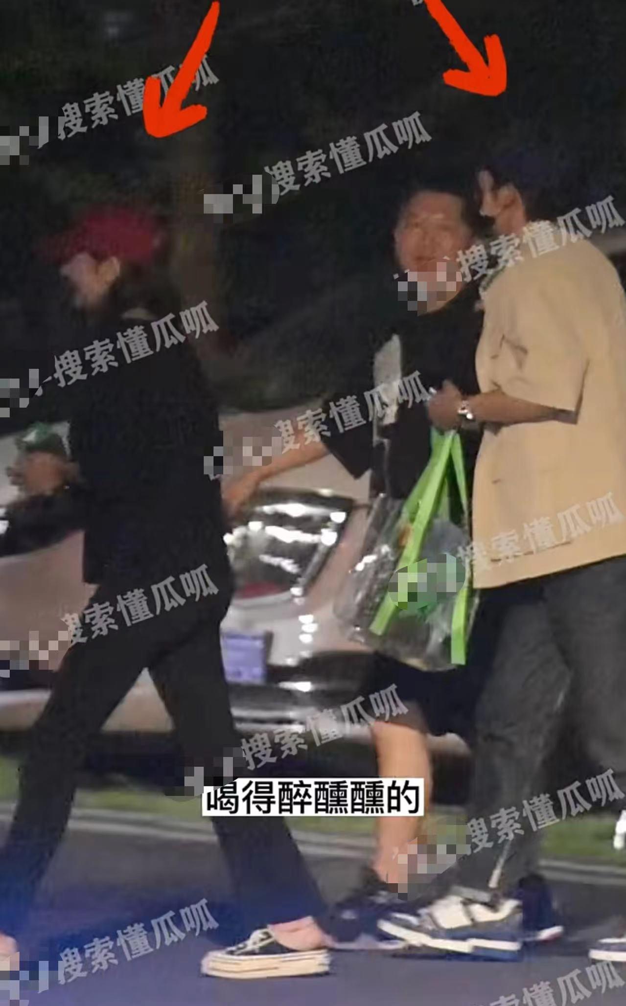 图10: 于适 张雨绮封神男主新恋情曝光!与高挑美女凌晨4点多回家,与张雨绮疑分手